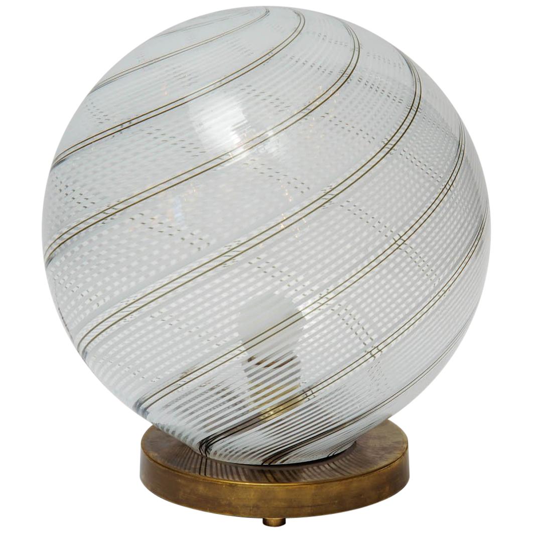 Big Globe Table Lamp by Venini
