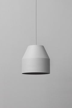 Big Grey Cap Pendant Lamp by +kouple
