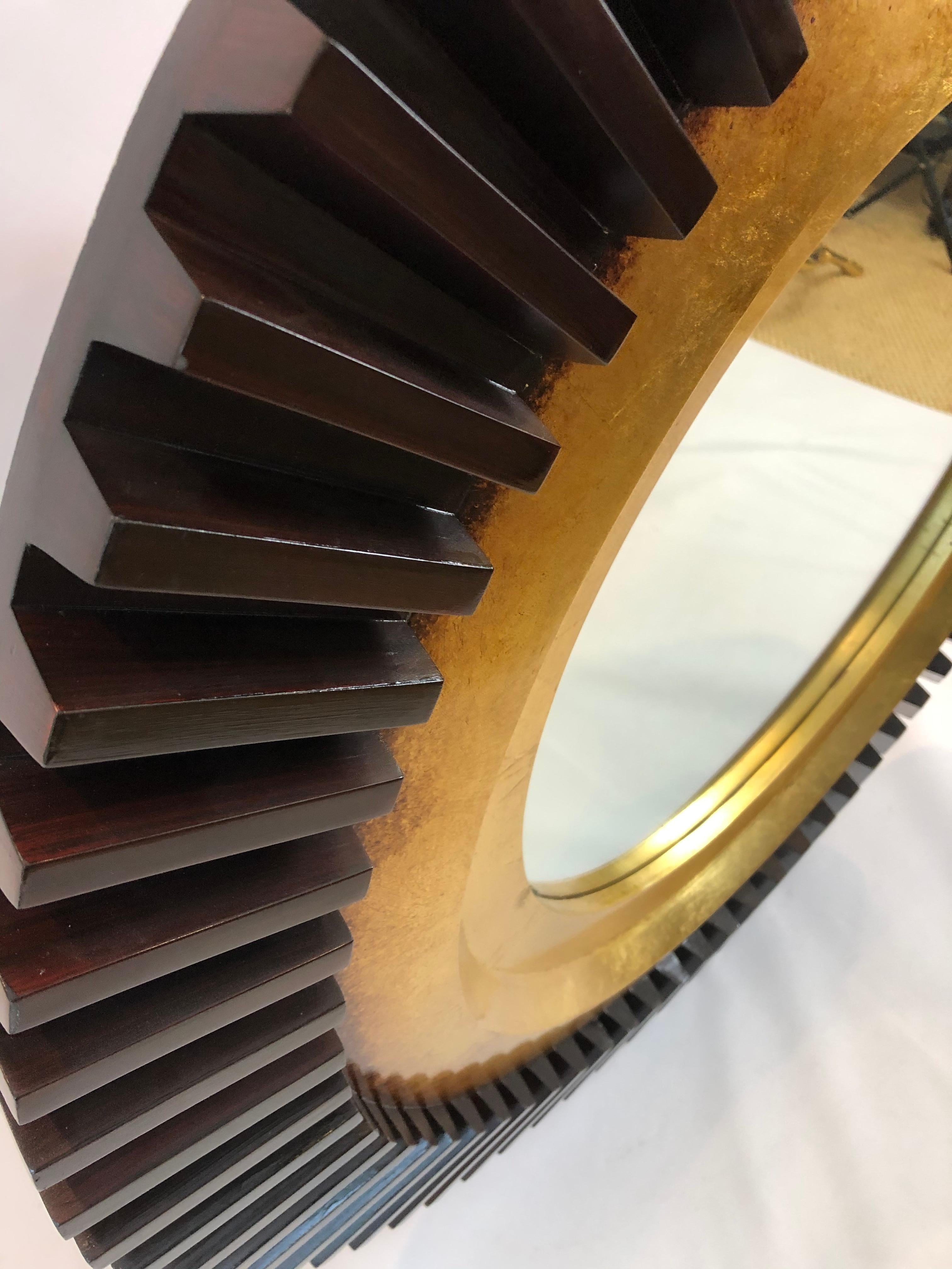 Big Gutsy Niermann Weeks Round Industrial Wall Mirror 1