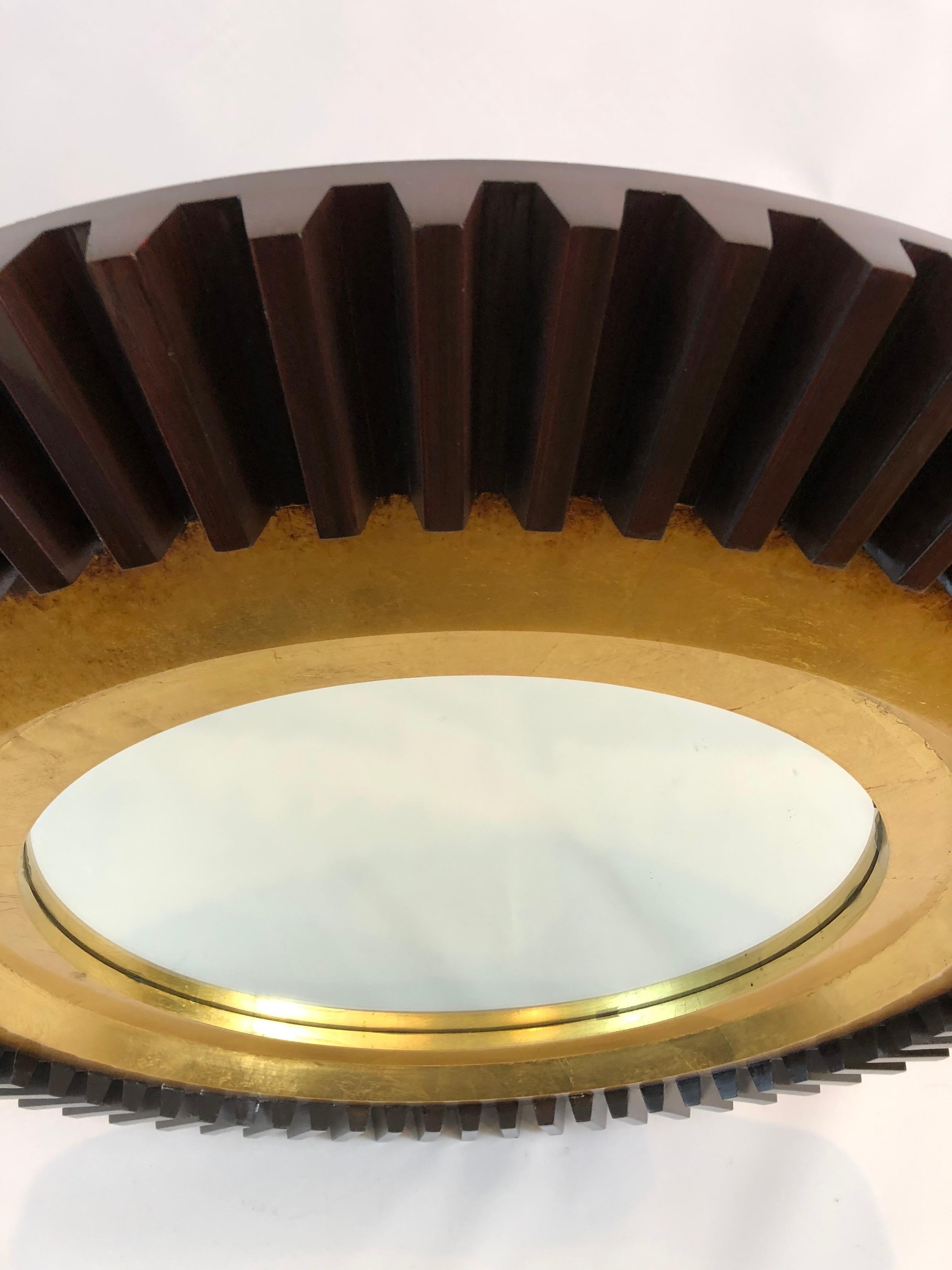 Big Gutsy Niermann Weeks Round Industrial Wall Mirror 2