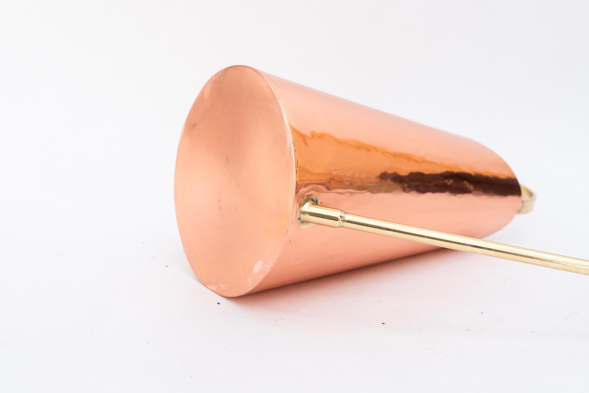 Big Hammered Kupfer Can Wien um 1920s im Angebot 3