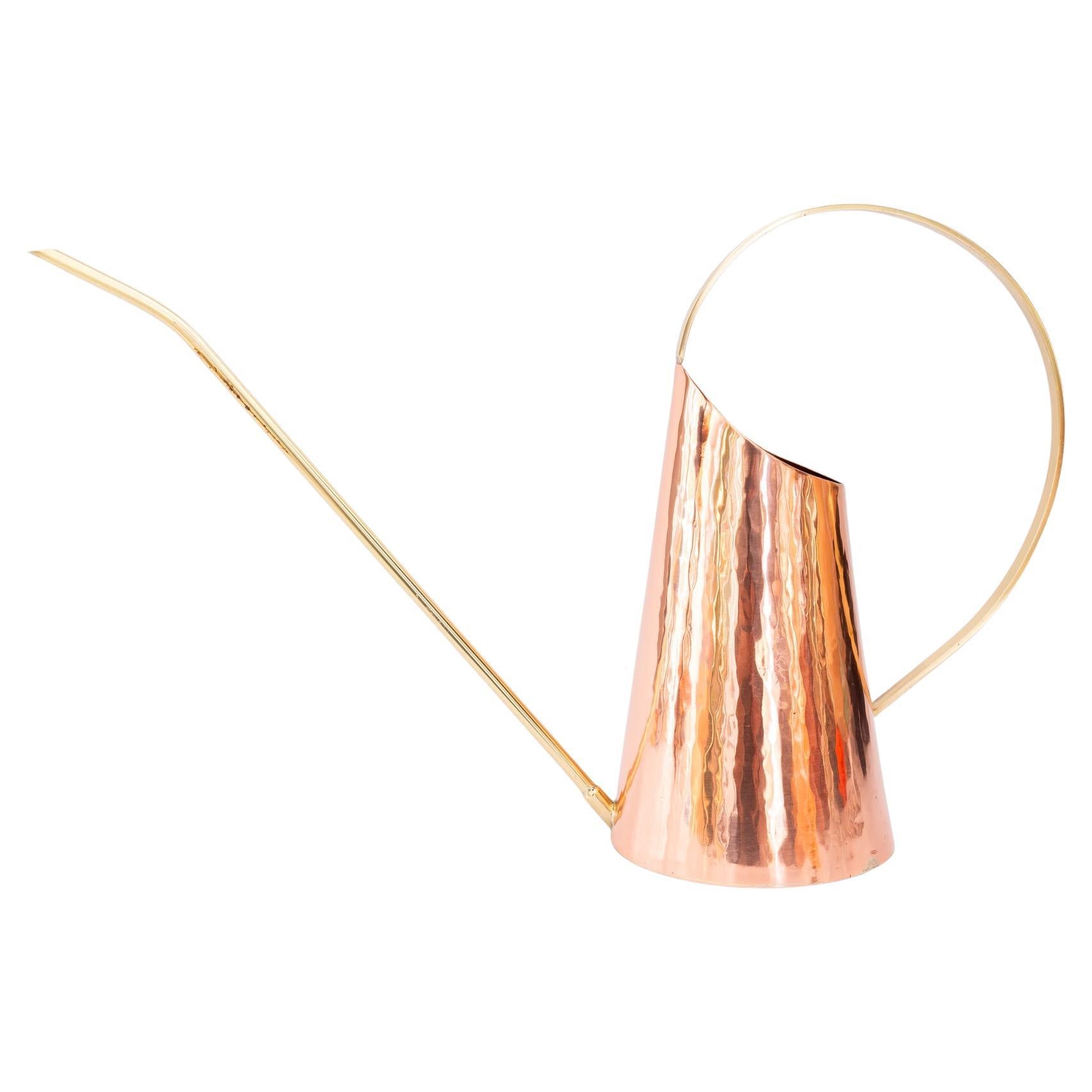 Big Hammered Kupfer Can Wien um 1920s im Angebot