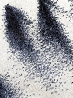 Big Hand Knotted "Poudre" Rug, Florian Pretet and Lisa Mukhia Pretet