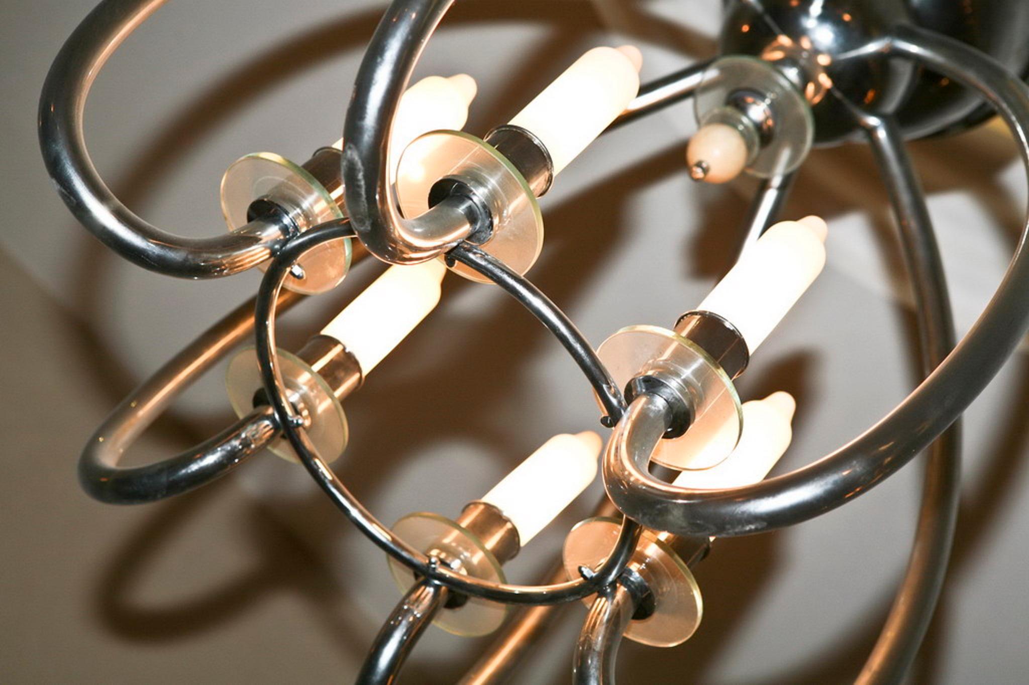 Superbe lampe suspendue

Matière : Bronze chromé, verre opalin, verre
Style : Art Déco
Pays : Allemand
Si vous recherchez des appliques pour assortir votre éclairage de plafond, nous avons ce qu'il vous faut.
Pour prendre soin de votre propriété et