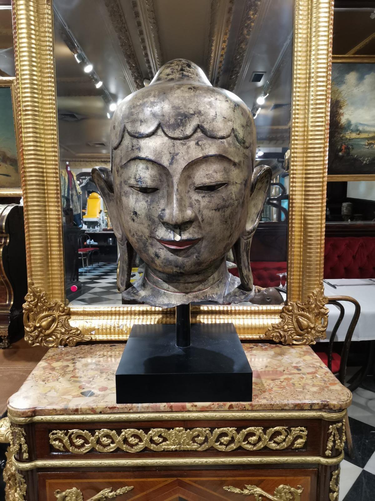 Big Head of Buddha 20th Century For Sale at 1stDibs big head statue