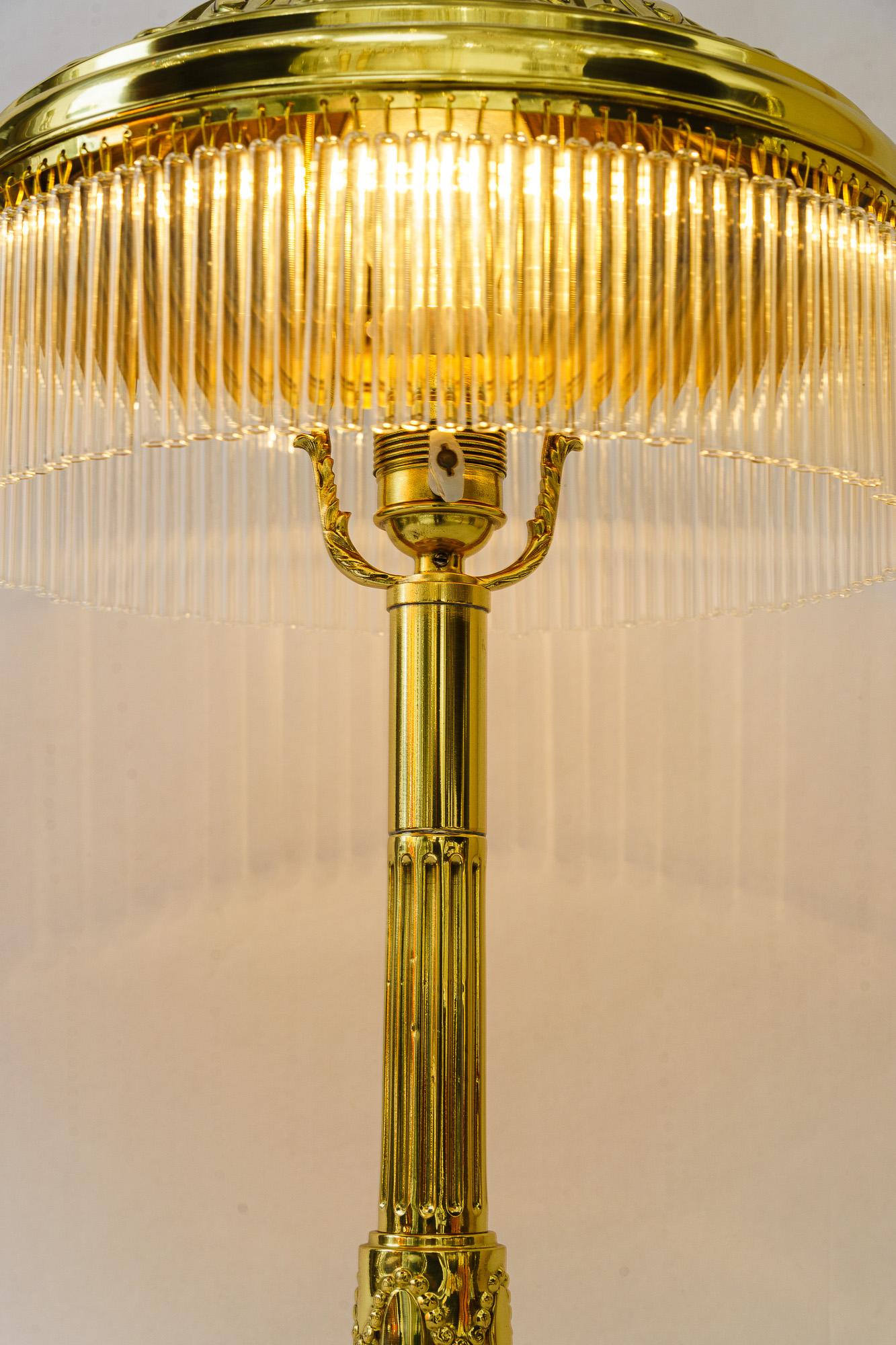 Grande lampada da tavolo storica di Vienna del 1890 circa in vendita 2