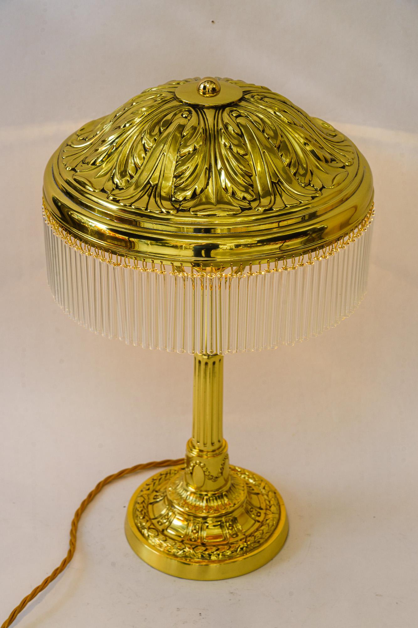 Grande lampada da tavolo storica di Vienna del 1890 circa in vendita 1