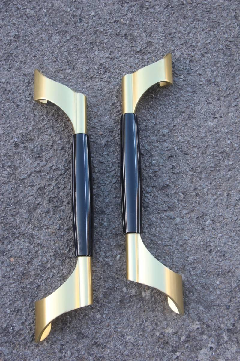 Mid-Century Modern Big Important Italian Handles from 1960s, Very Special Design