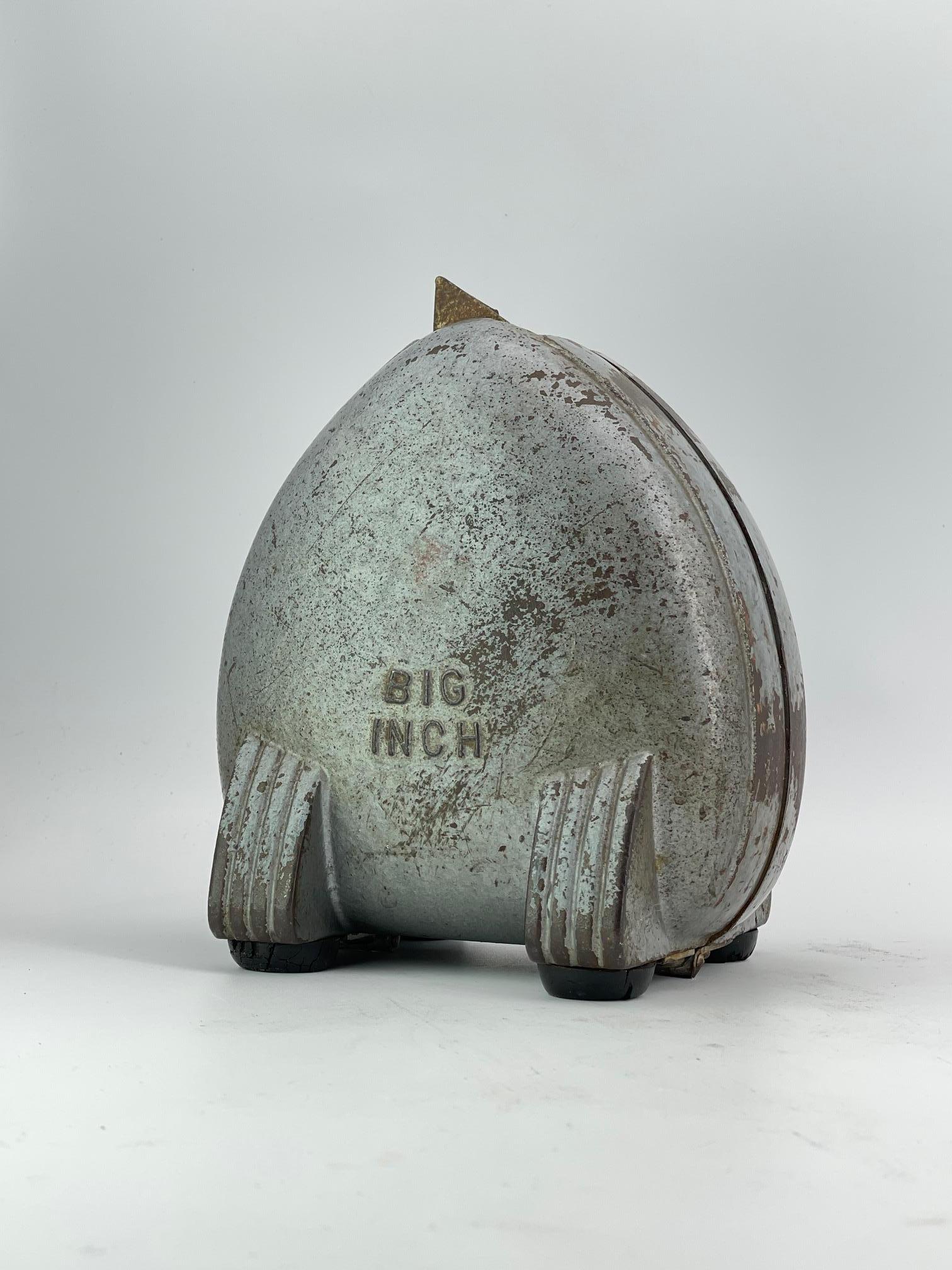 Großer Art-Déco-Wandteppich-Wasserbecher mit großem Fuß und stromlinienförmigem Tropfen, Atomic-Ära (Art déco) im Angebot