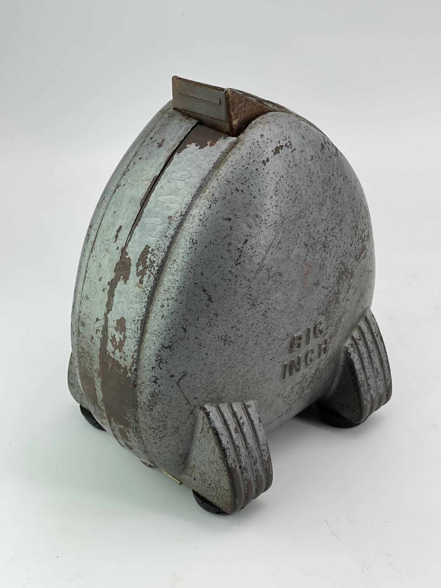 Großer Art-Déco-Wandteppich-Wasserbecher mit großem Fuß und stromlinienförmigem Tropfen, Atomic-Ära (amerikanisch) im Angebot