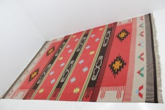 Big Indian Kilim Carpet or Rug