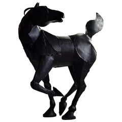 Big Iron Welded 1998 Horse Sculpture