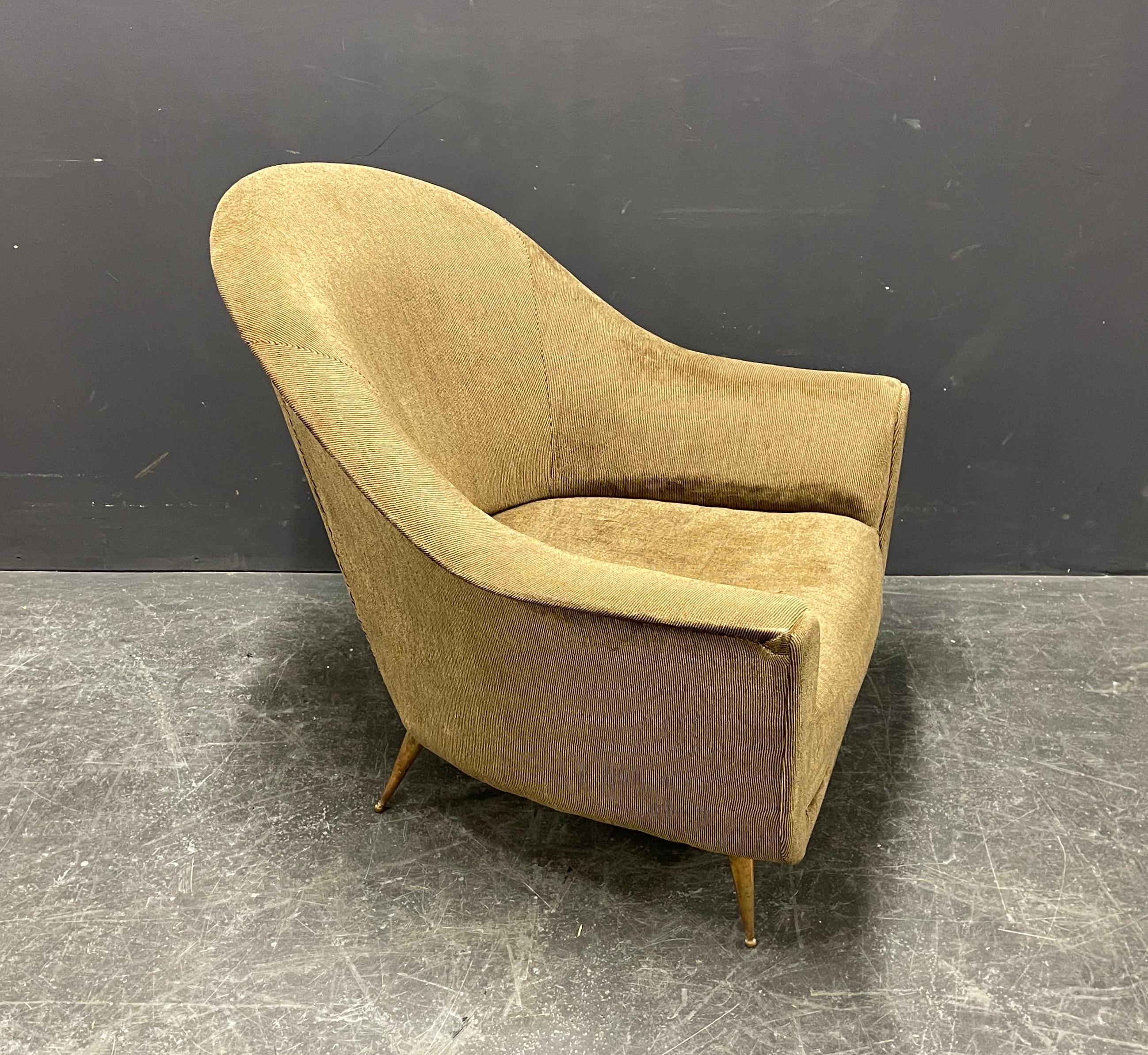 Big Italien Lounge Chair Attributed to Ico Parisi 4