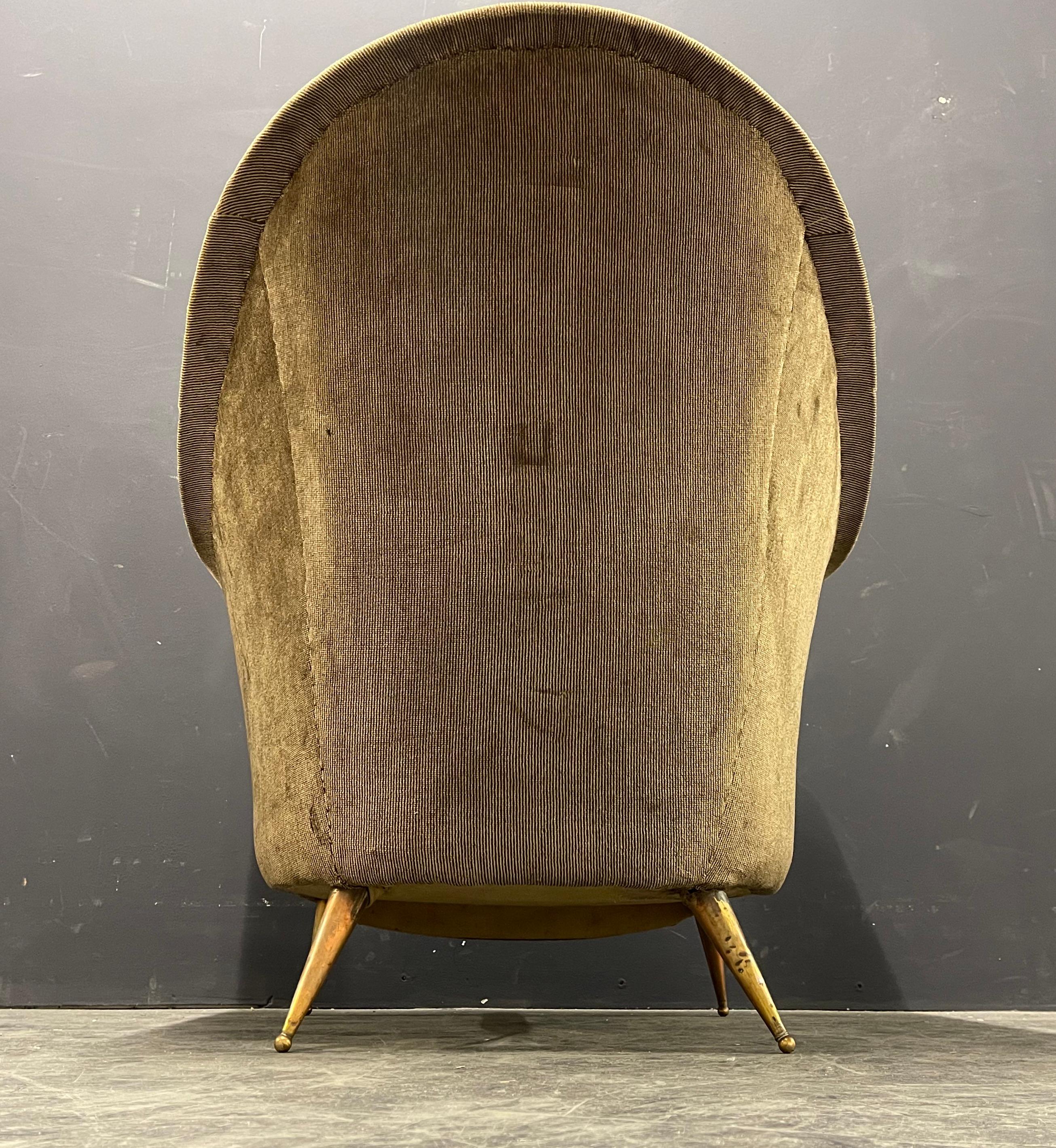 Big Italien Lounge Chair Attributed to Ico Parisi 5