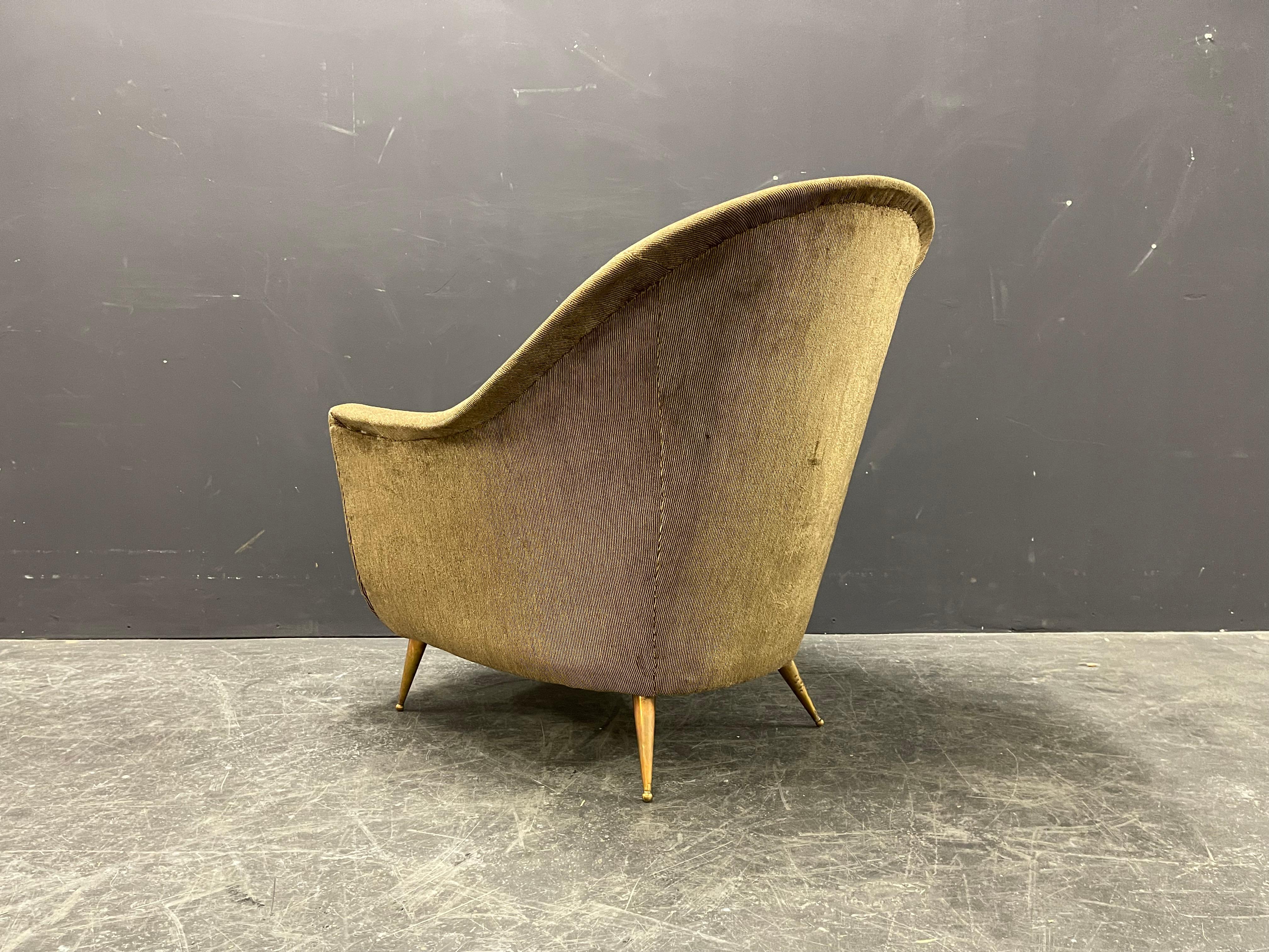 Big Italien Lounge Chair Attributed to Ico Parisi 8