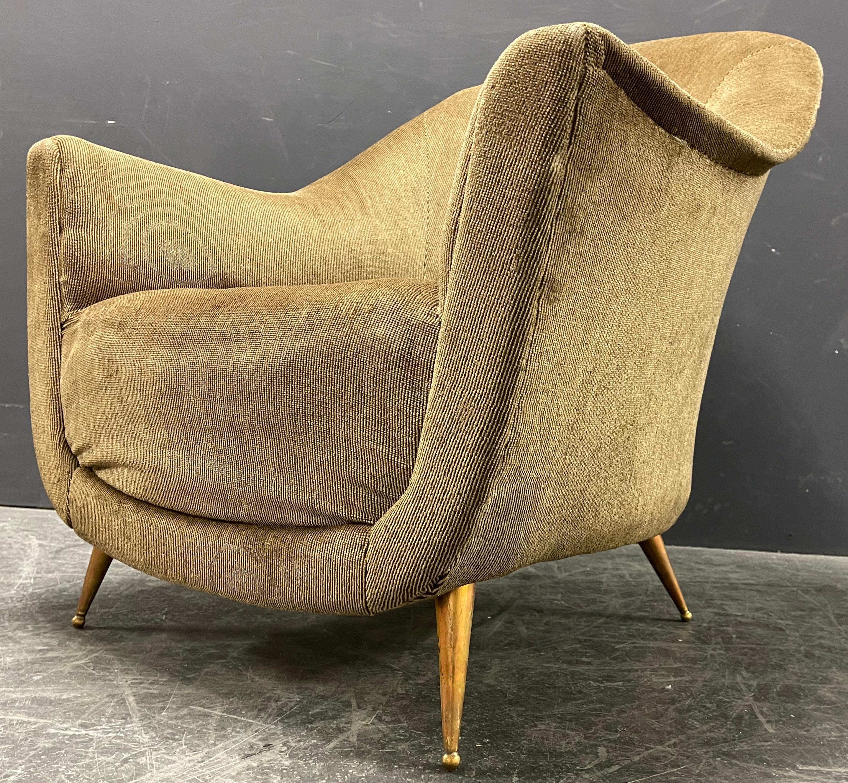 Big Italien Lounge Chair Attributed to Ico Parisi 10