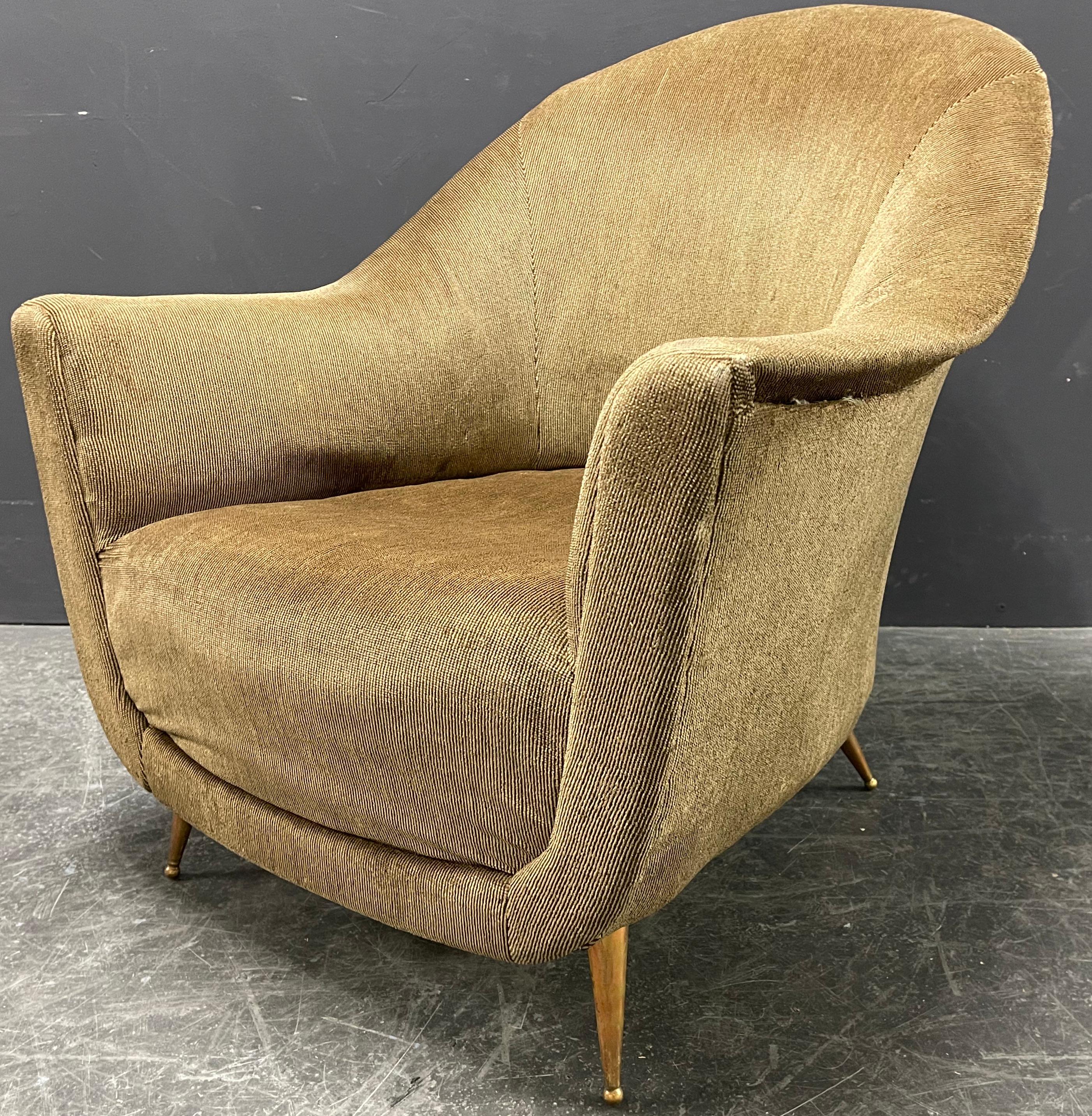 Big Italien Lounge Chair Attributed to Ico Parisi 11