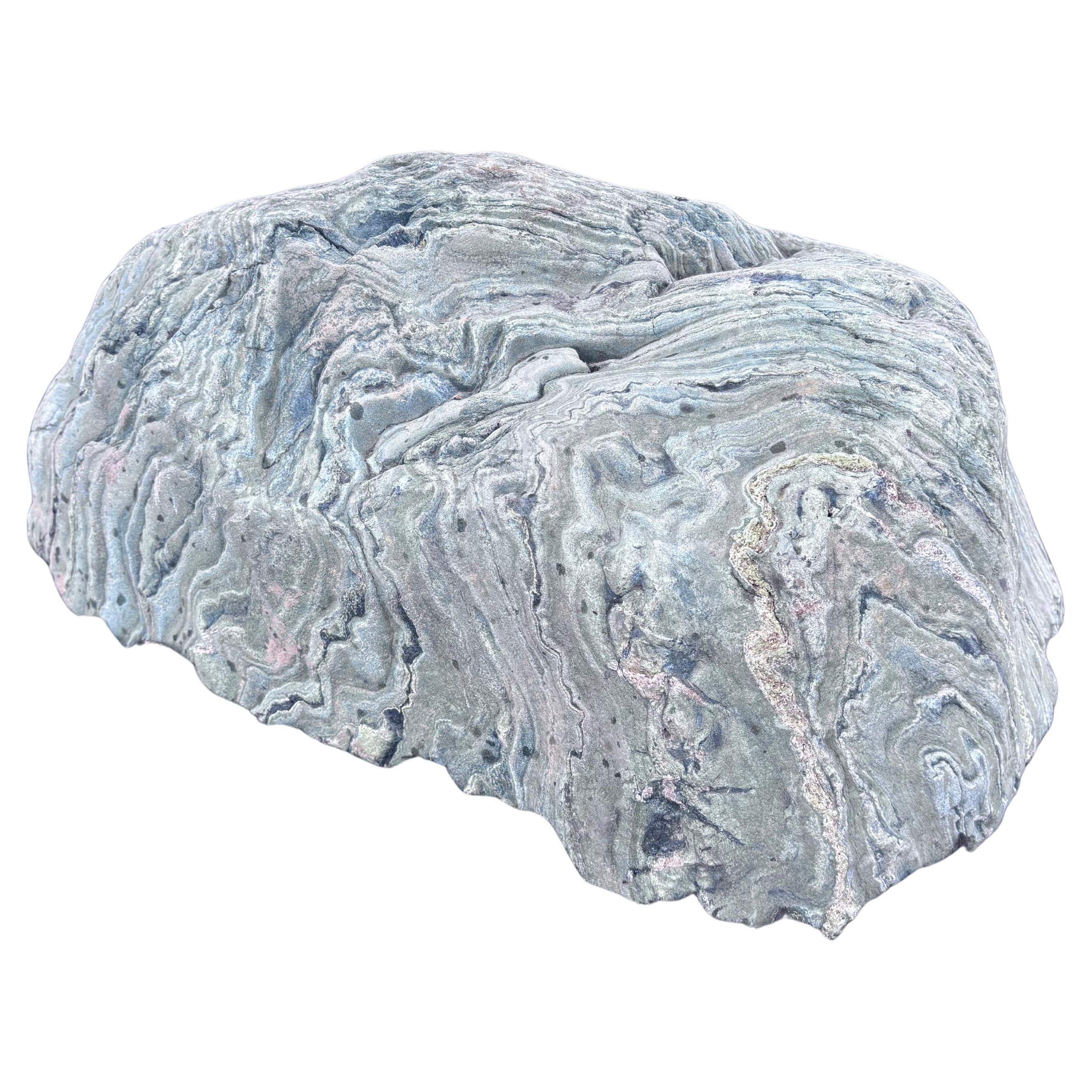 Von unseren jüngsten Reisen nach Japan - Einzigartige und schöne blaue Gartensteine

Precious Few gefunden - Schauen Sie sich diese schöne blaue Farbe an

Dies ist ein atemberaubend schönes Beispiel für eine große 24 Zoll breit alten japanischen