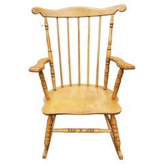 Big Kids Maple Windsor Rocking Chair Rocker