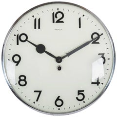 Big Kienzle Bauhaus Wall Clock from the 1930s