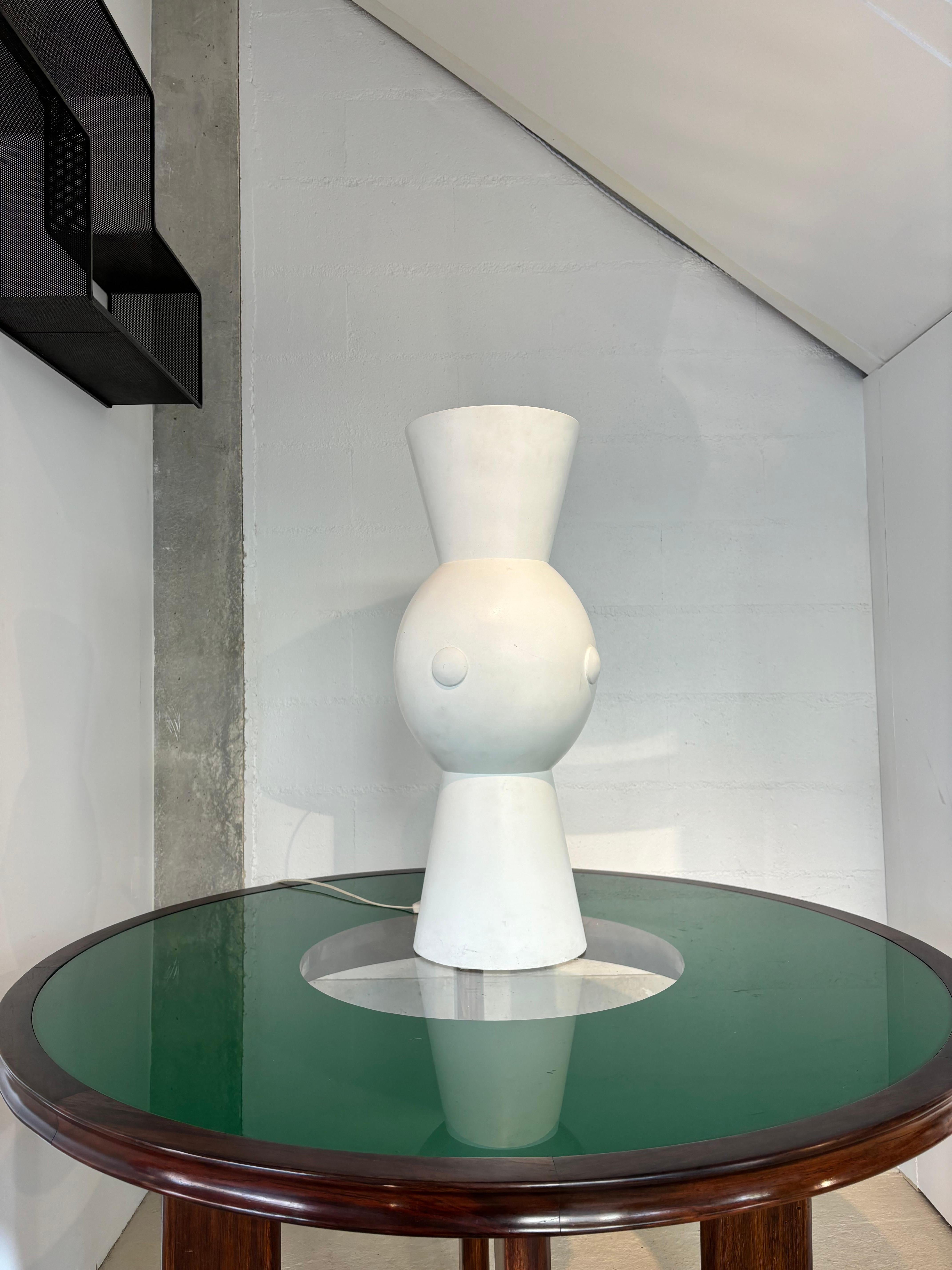 Lámpara grande de Olivier Gagnère Yeso en venta