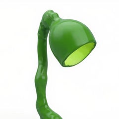 Große grüne Lampe, moderne Designer-Beleuchtung, hergestellt in Kanada