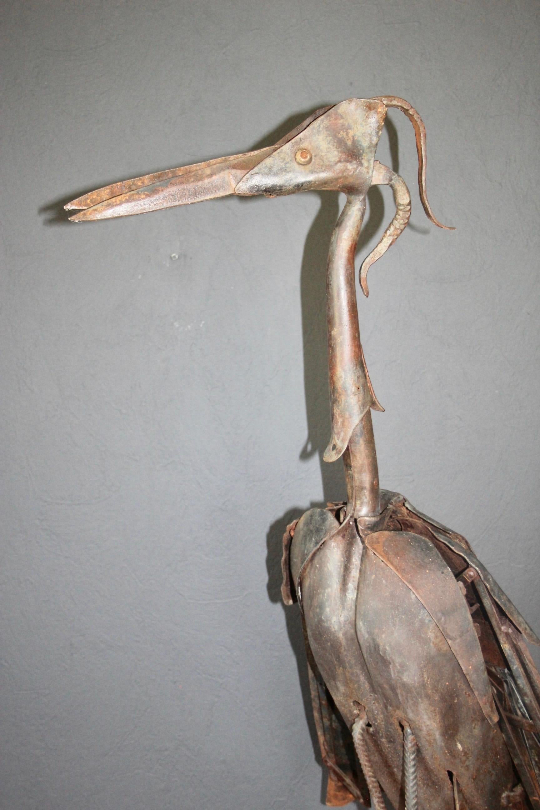 Big Metal Bird Sculpture 2