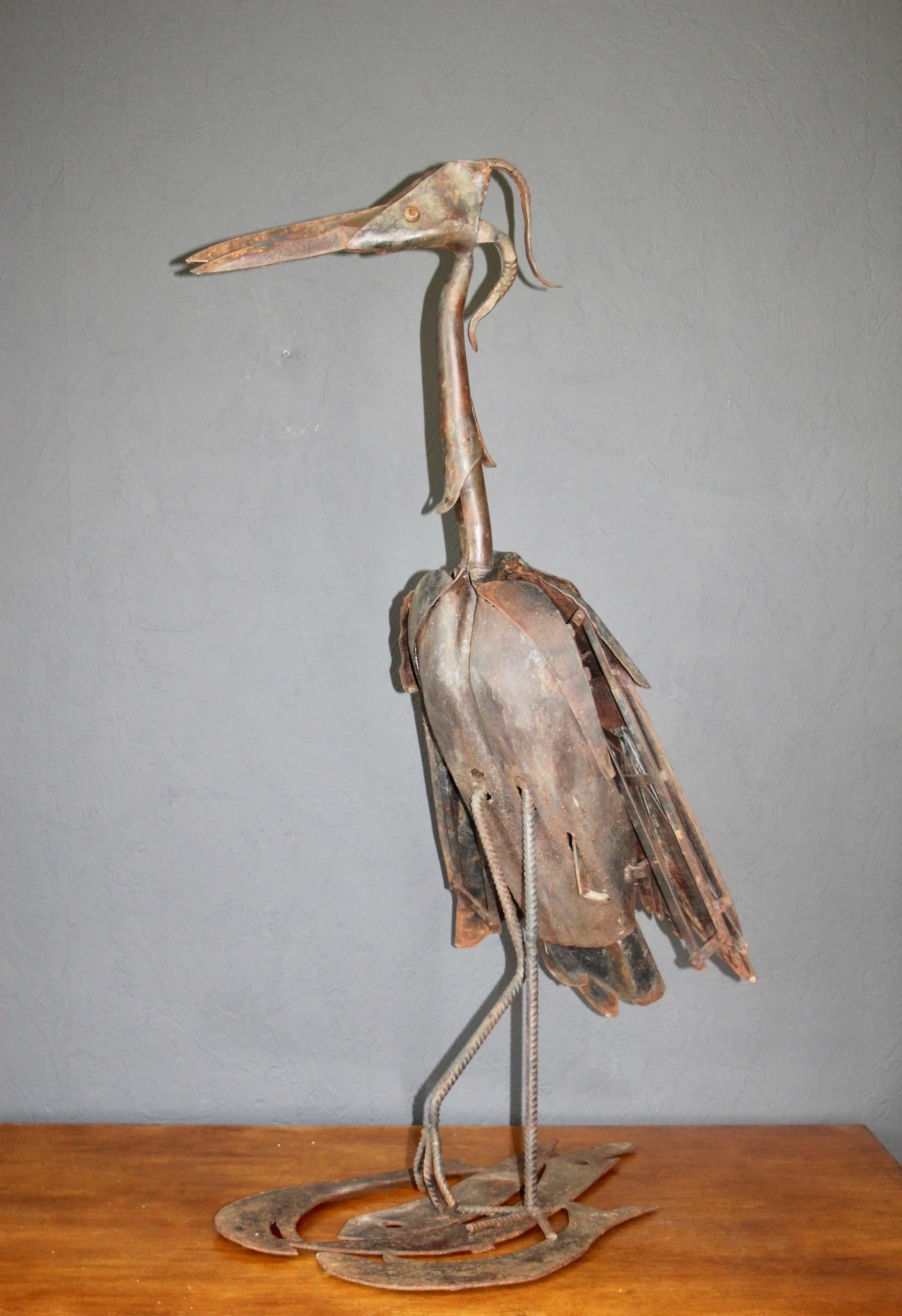 Big Metal Bird Sculpture 3