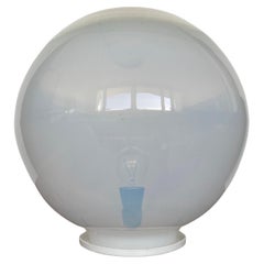 Grande lampe de bureau en verre d'art du milieu du siècle, Tchécoslovaquie, 1970