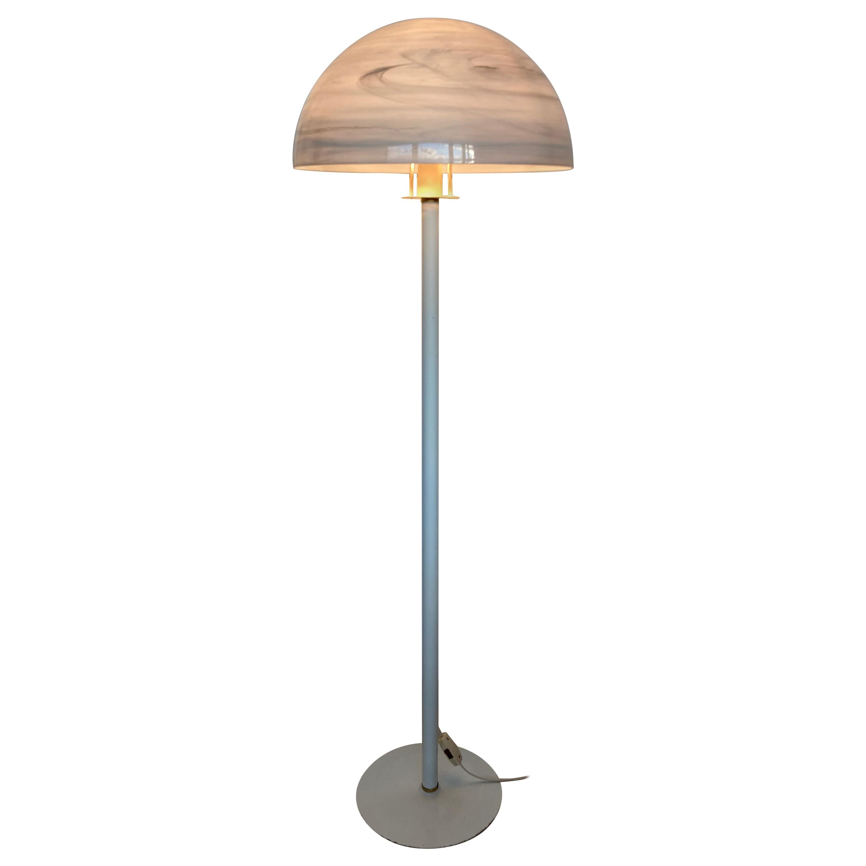 Big Midcentury Space age Design Floor Lamp "Mushroom", 1970s in style of Meblo For Sale