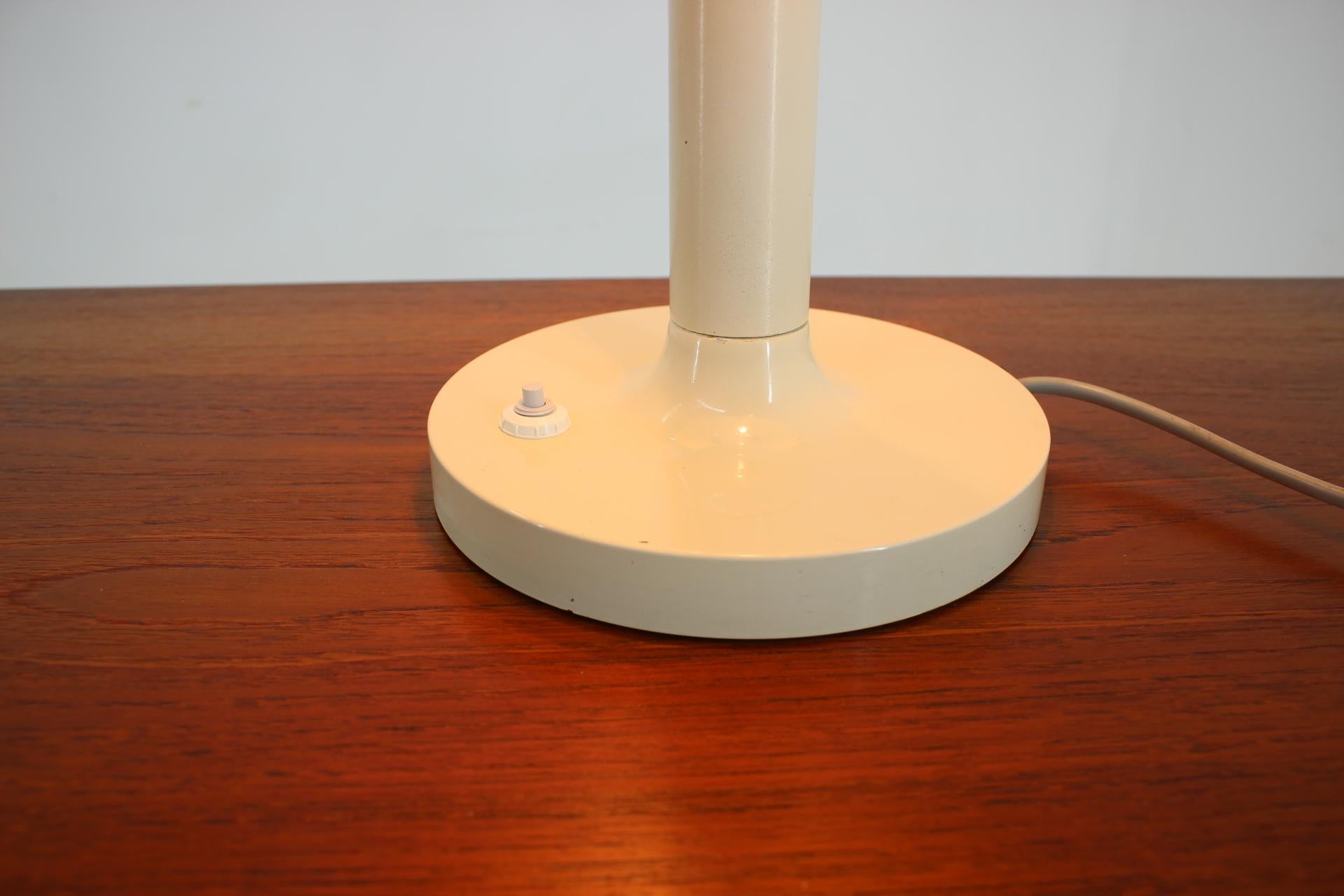 Czech Big Midcentury Design Table Lamp, 1970s