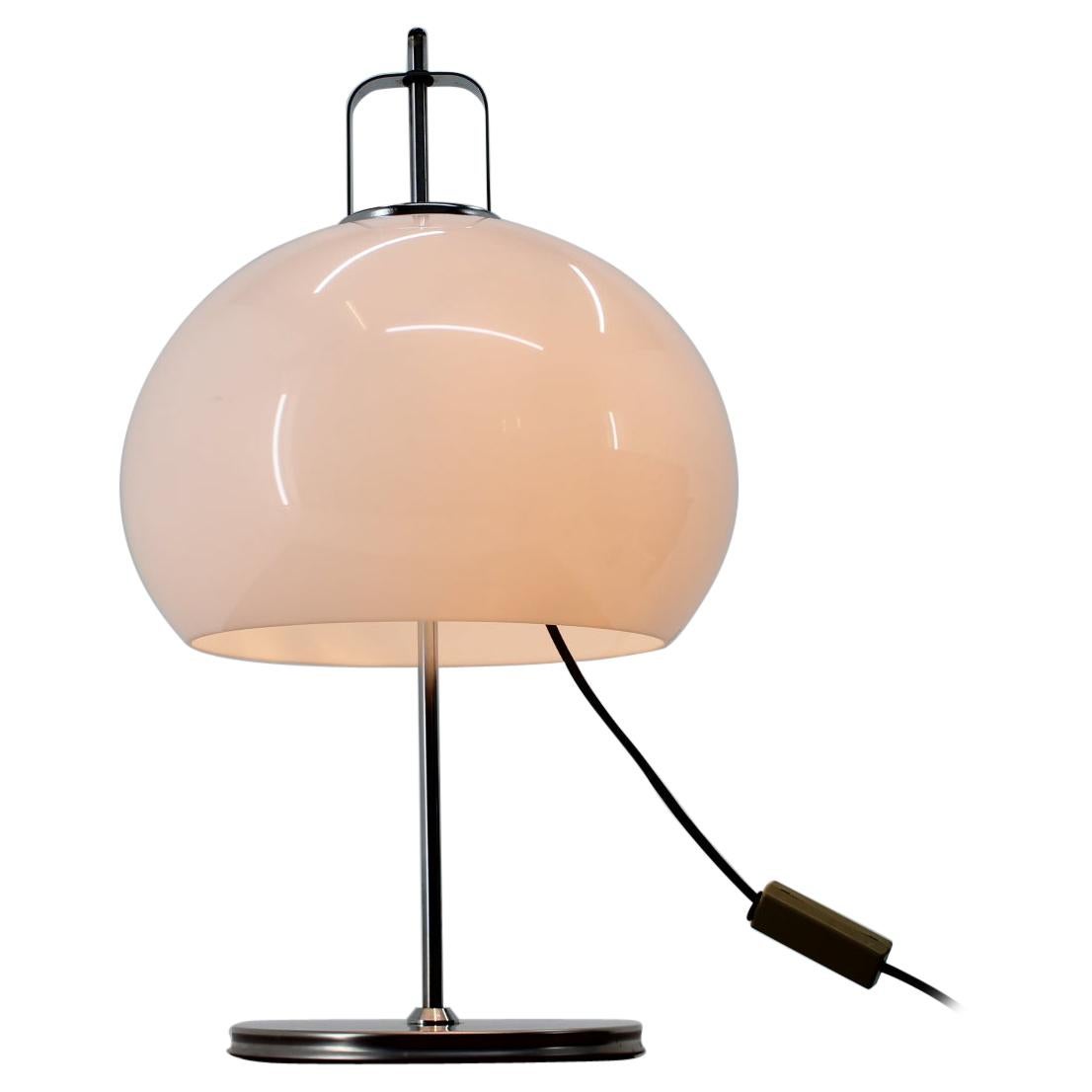 Big Midcentury Table Lamp by Meblo Designed by Harvey Guzzini, Italy, 1970s  For Sale at 1stDibs | meblo guzzini, meblo lamp, meblo guzzini table lamp