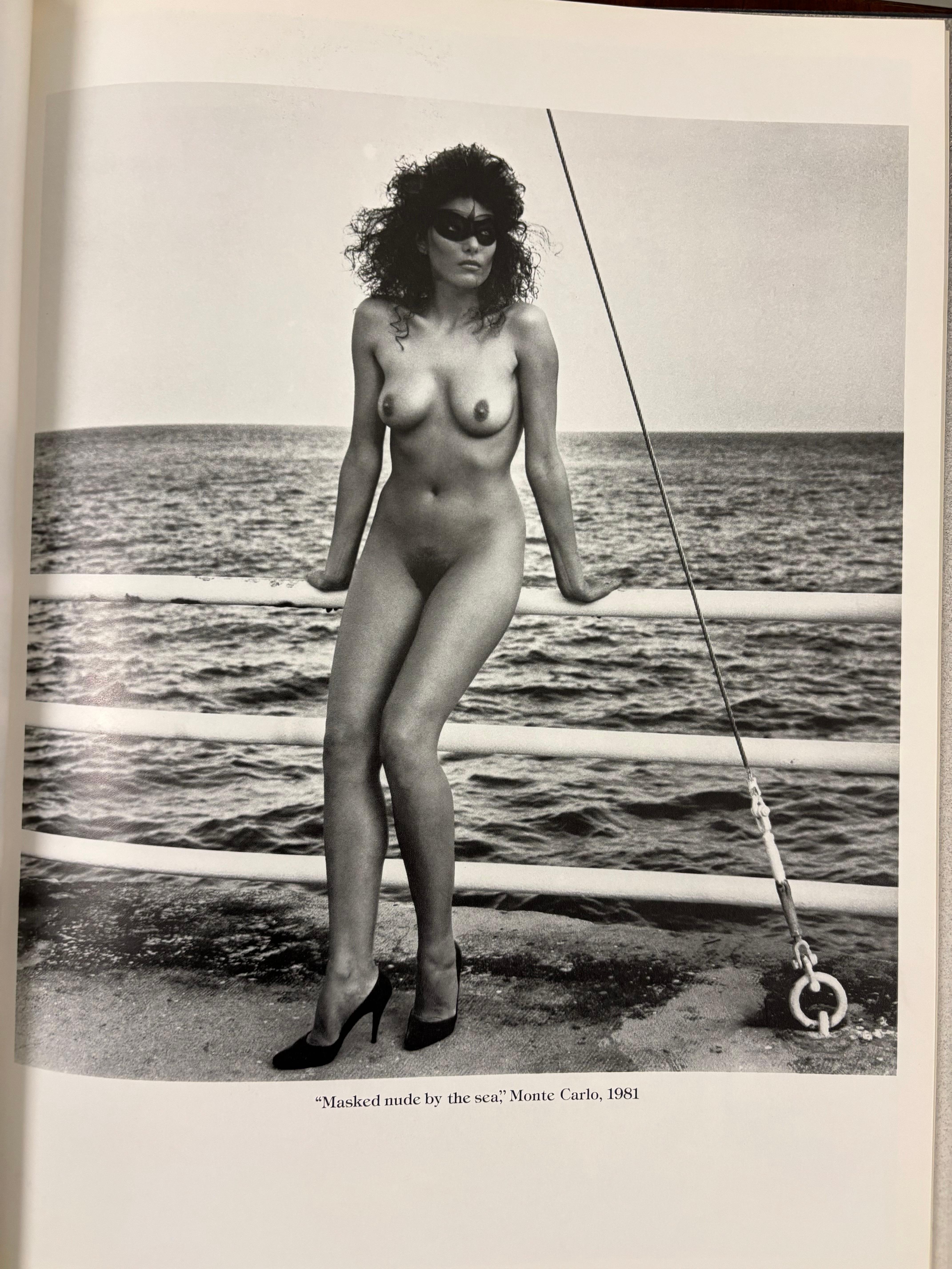 20th Century Big Nudes by Helmut Newton, Introduction by Karl Lagerfeld 1982 First Edition