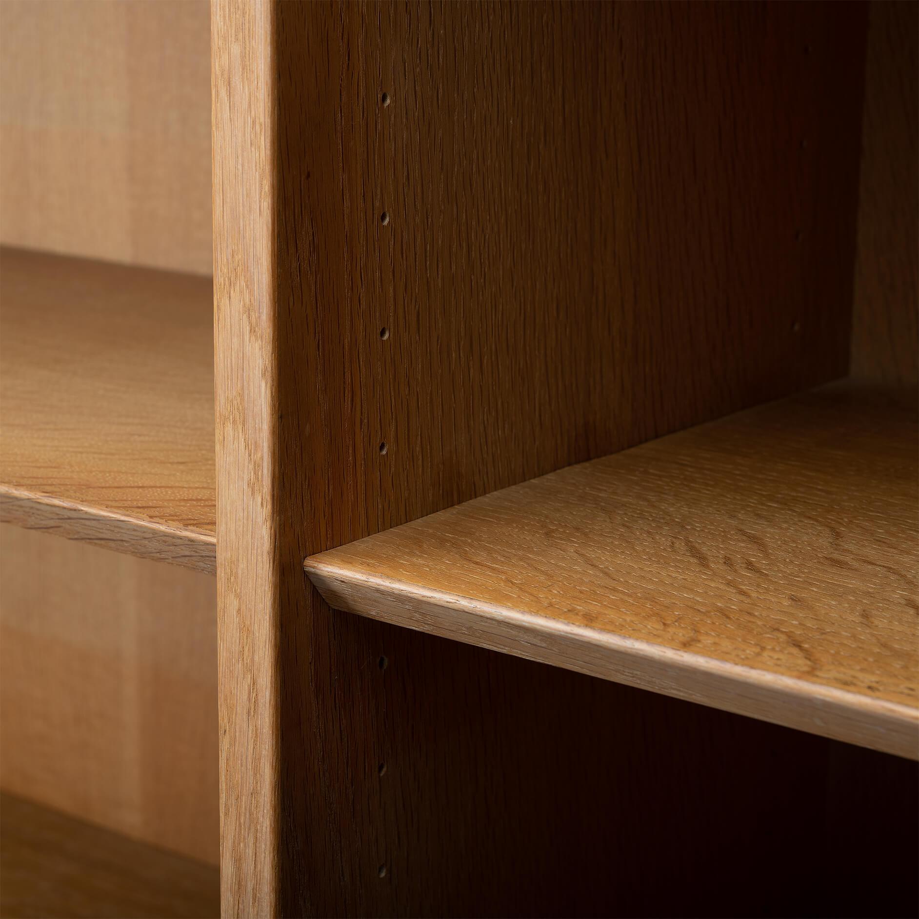 Danish Big Oak Bookcase by Carlo Jensen for Hundevad & Co, 1960s