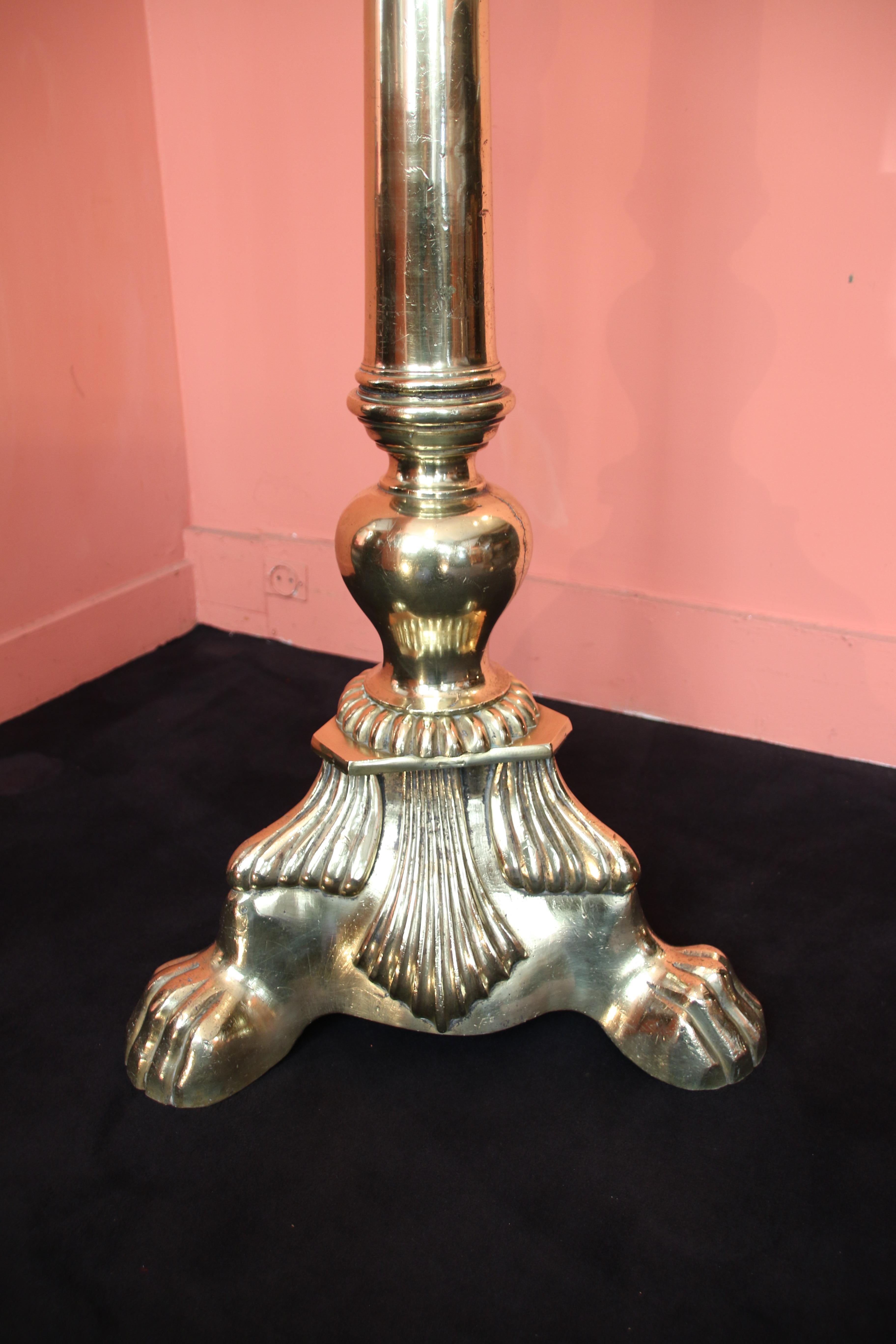 Big Orthodox Branch-Candlestick In Good Condition For Sale In Paris, FR