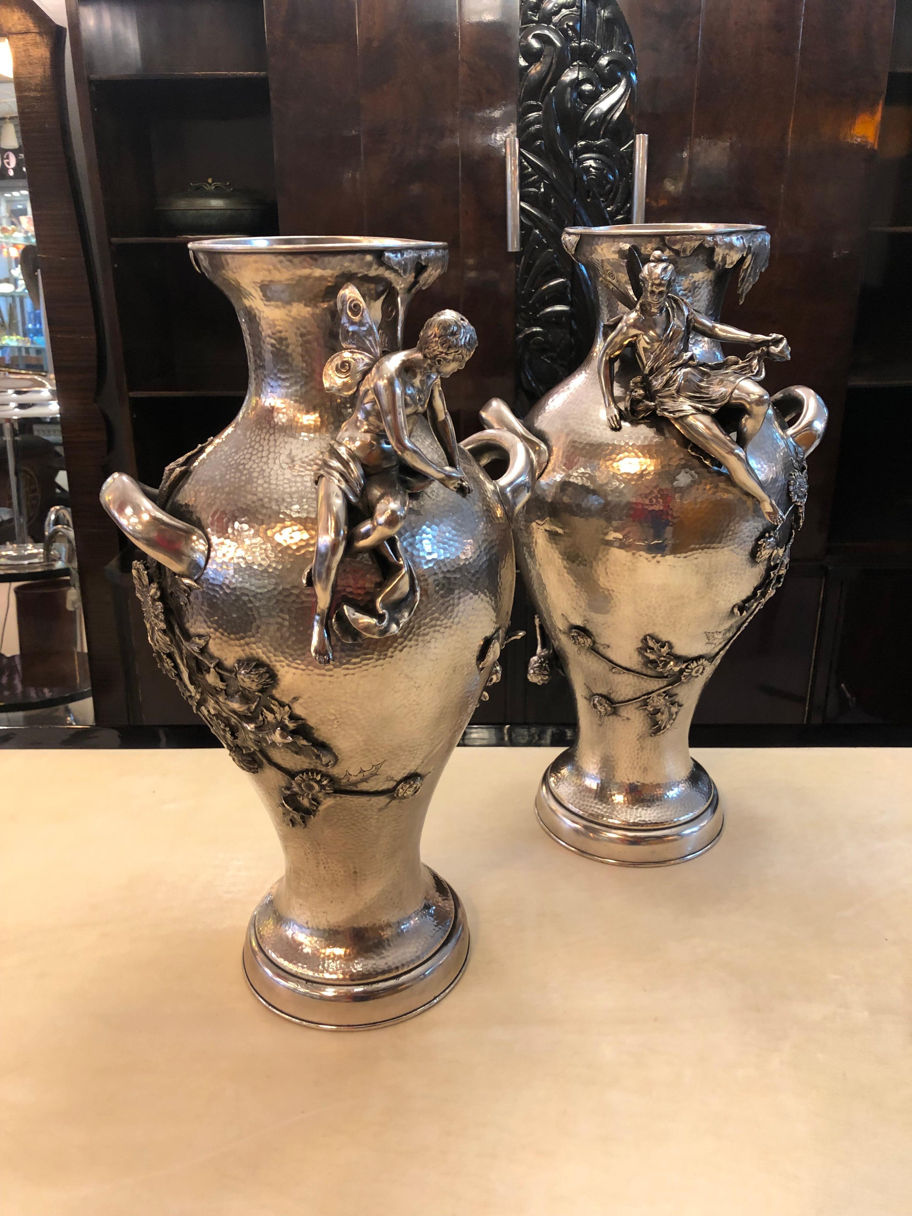 Grande coppia di basi, Germania, 1906, Art Nouveau in vendita 1