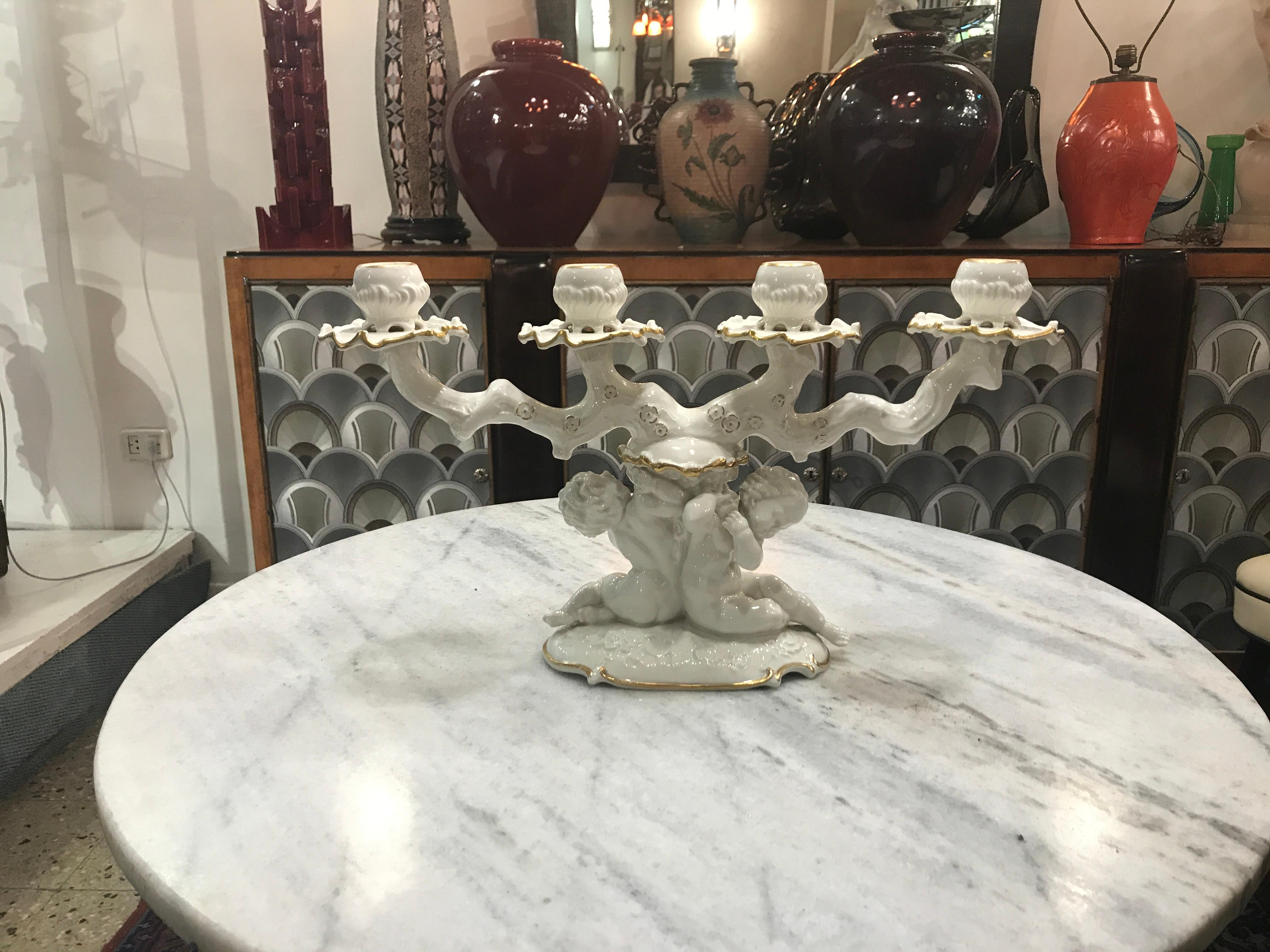 Big Pair of Candelabras, 1955, Germany For Sale 9