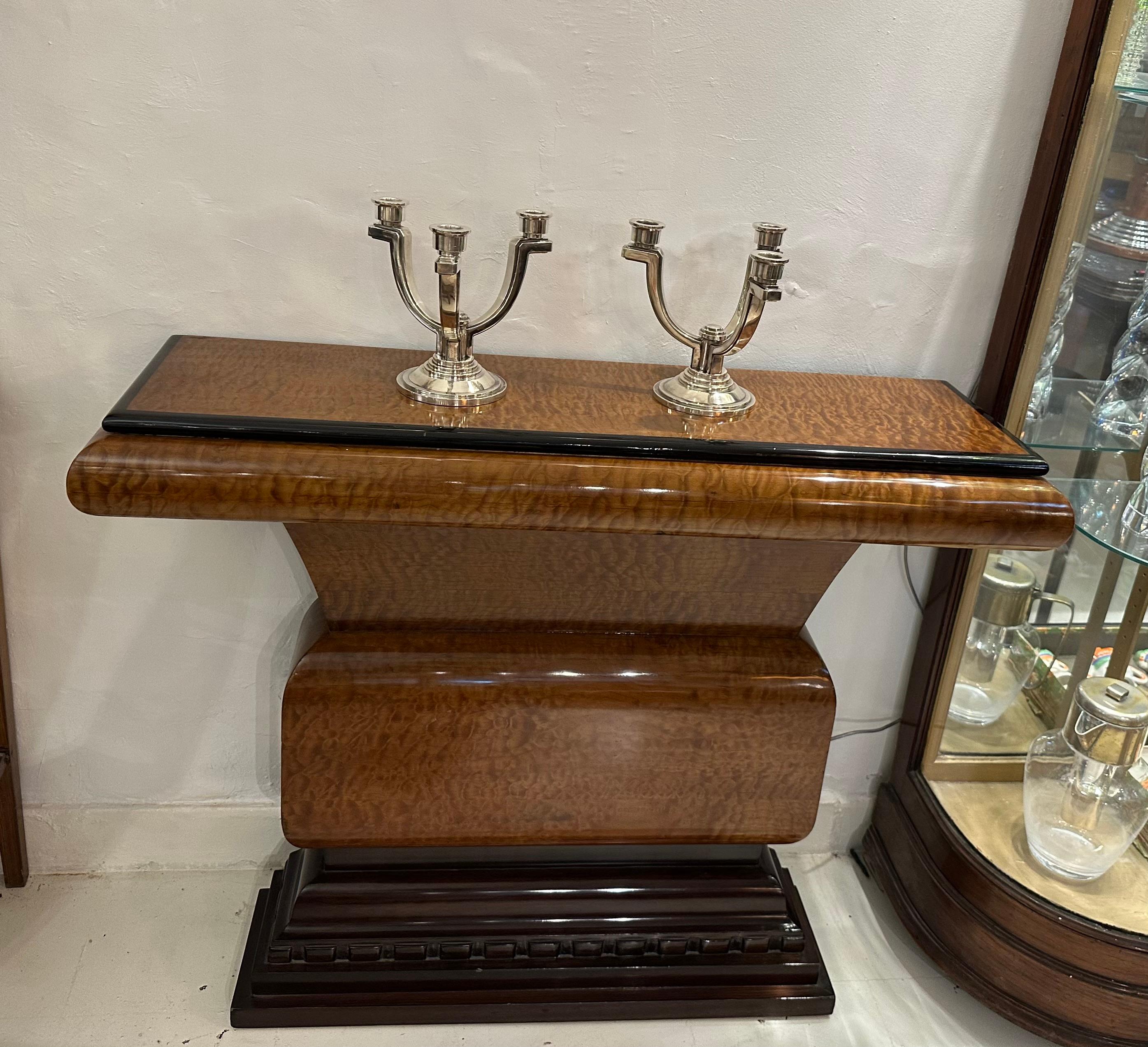 Coppia di candelabri, Art Deco, Segno: Francia in vendita 5