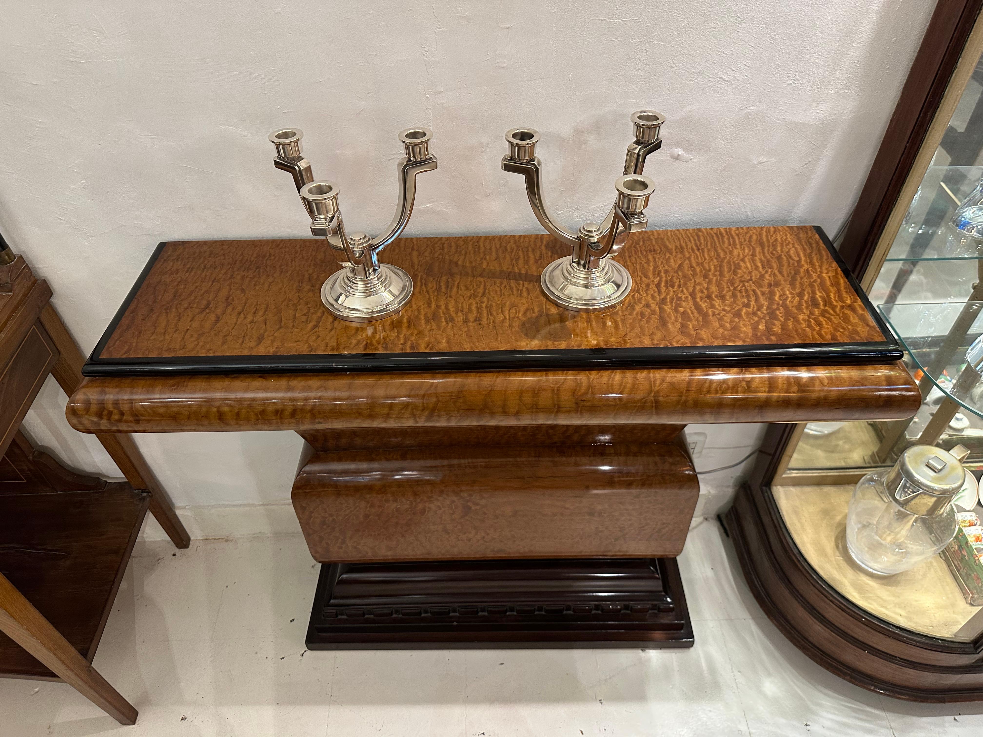 Coppia di candelabri, Art Deco, Segno: Francia in vendita 6
