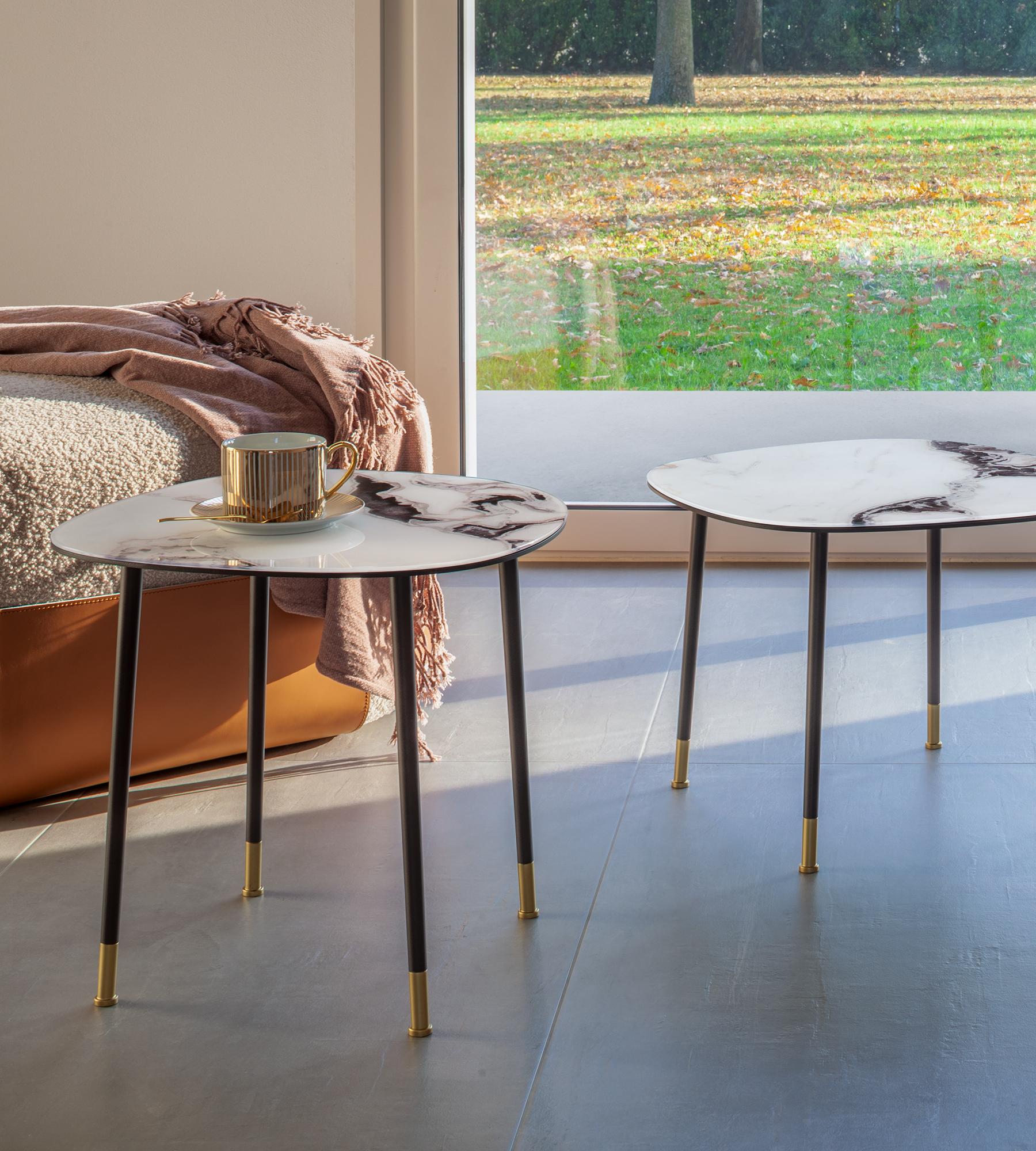 Post-Modern Big Pebble Coffee Table by Morica Design For Sale