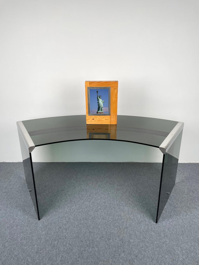 Big Picture Frame in Pine Wood and Steel by Felice Antonio Botta, Italy ...