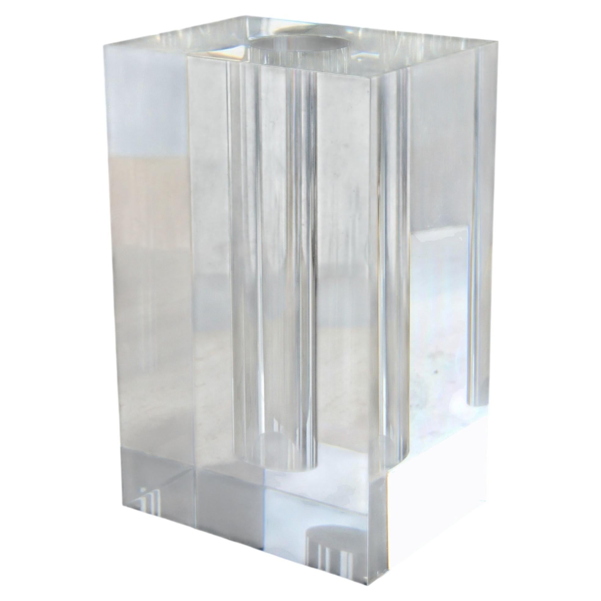 Big plexiglass vase For Sale