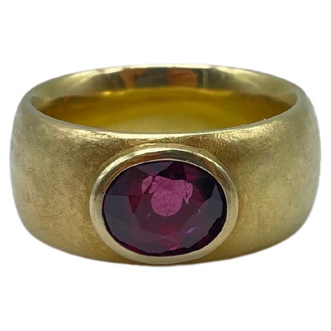 Big powerful men ring with amethyst For Sale 3