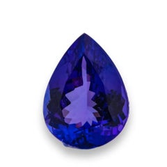 Big Rare 8.21ct Natural Loose Tanzanite Blue Gemstone AAAA Pear Shape 14X11