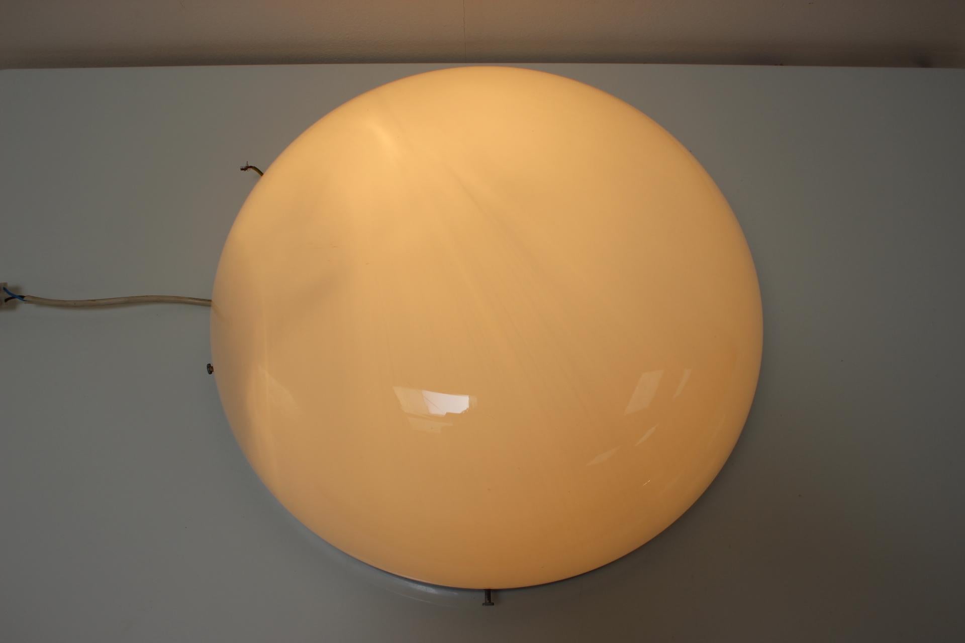 Gran Lámpara Rara de Techo o Pared Bauhaus, Años 40, Alemania Alemán en venta