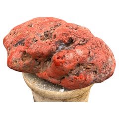 Big Red, pietra da giardino studiosa a forma di montagna naturale, bellezza della roccia dello spirito