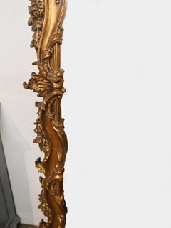 Big Regency Gilt Mirror 7 ft 218 CM Revival Mantle
