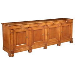 Big Restoration Cupboard Cherry, France, 19th Century