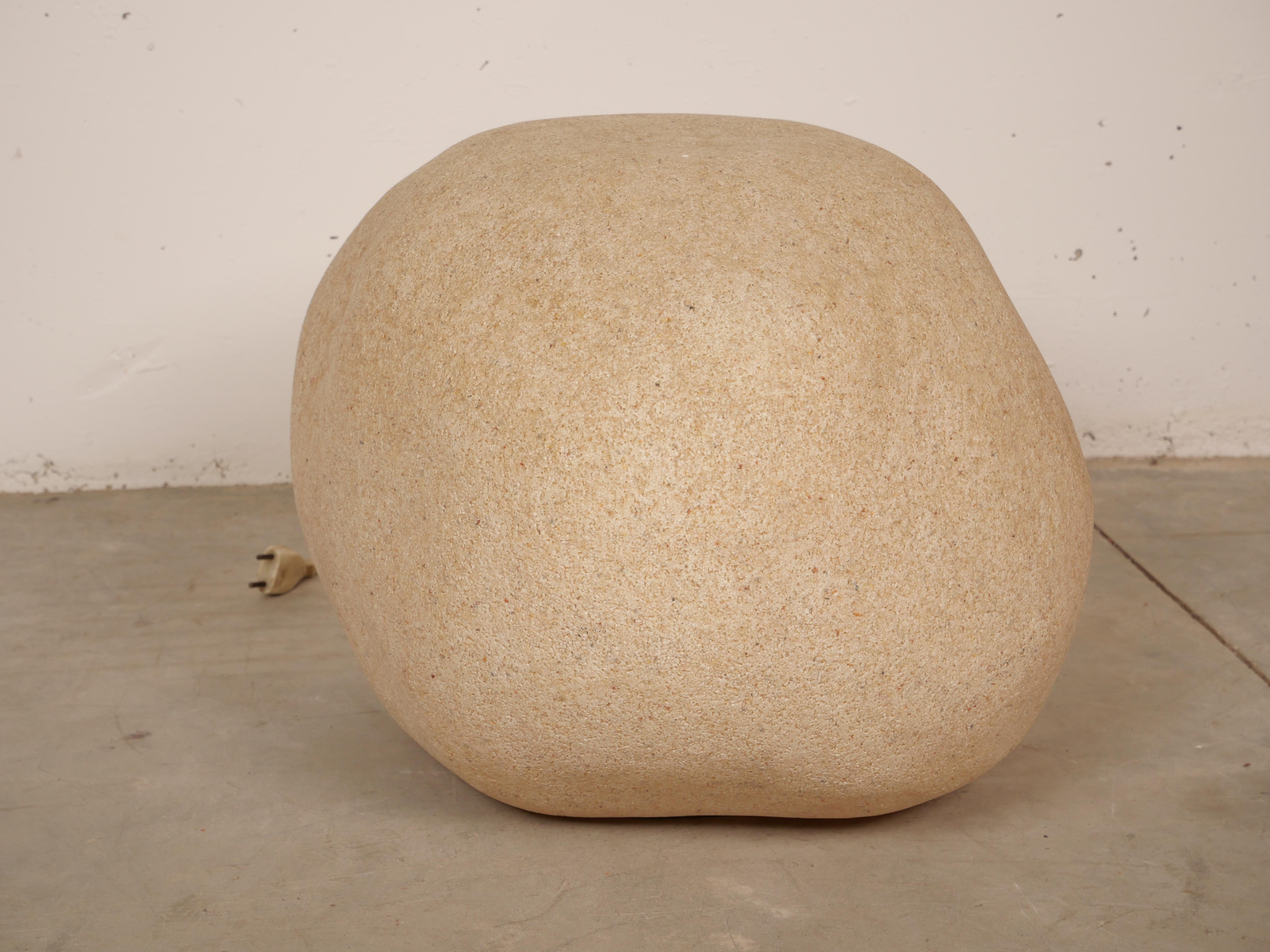 Mid-Century Modern Big Rock Lamp 