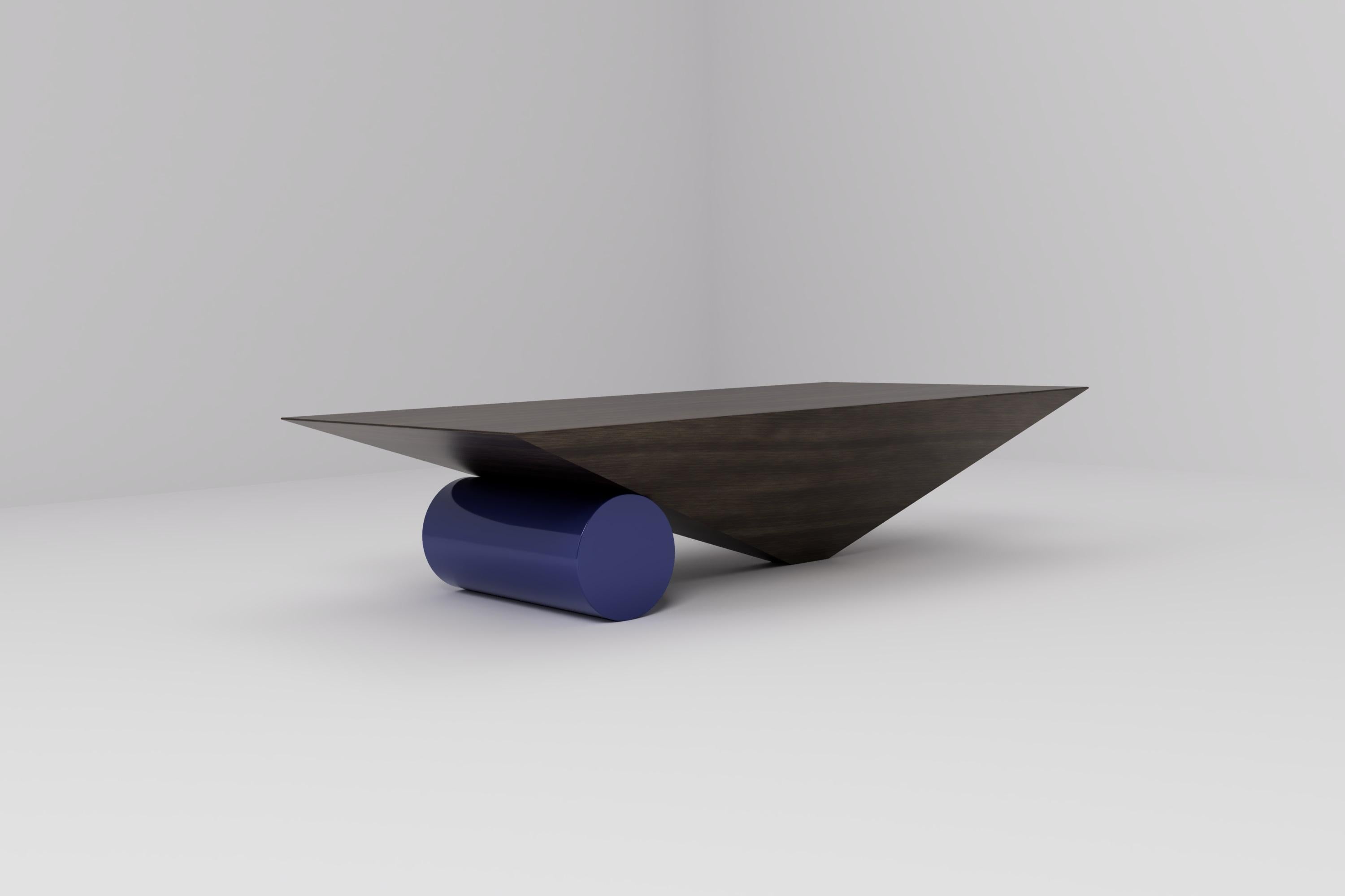Big Roll Walnut Coffee Table by Studio TOOJ Neuf - En vente à Geneve, CH